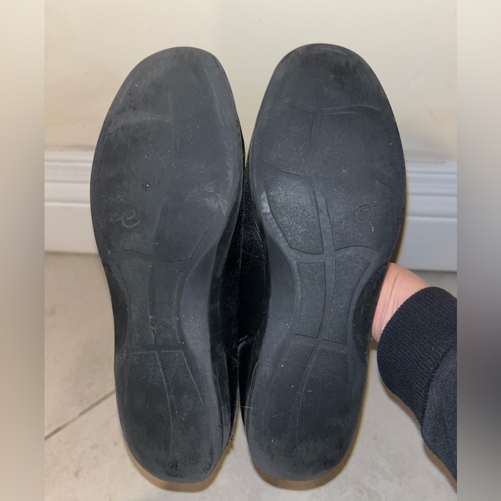 Black Shoes with Sturdy Soles